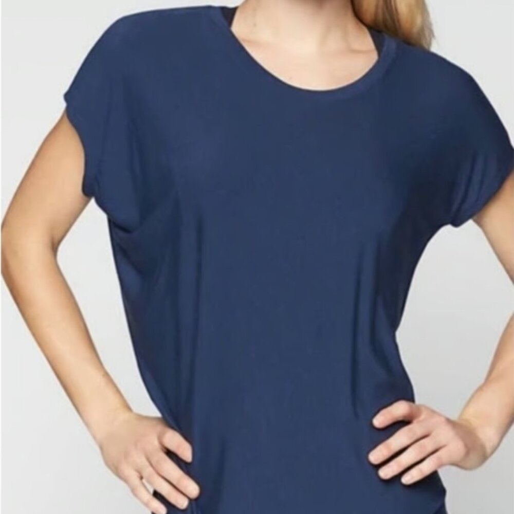 Athleta Threadlight Asymmetrical Tee